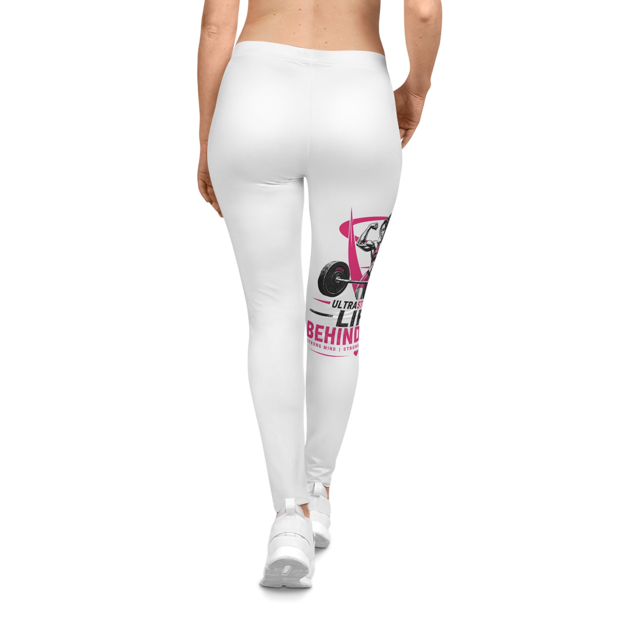 Barbell Strength Leggings — "Lift the Bars" Women's Fitness Leggings