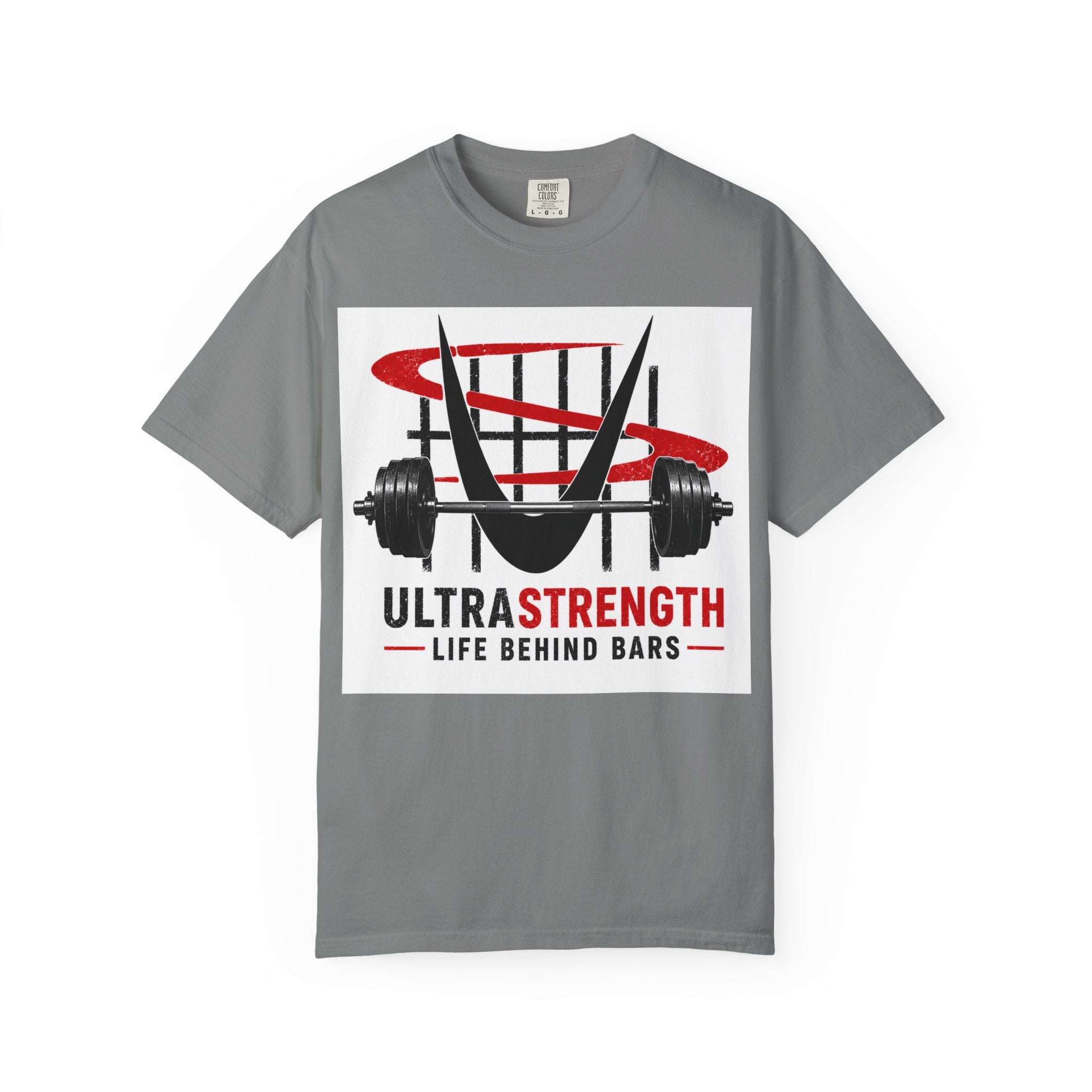 UltraStrength 'Life Behind Bars' Weightlifting T-Shirt