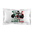 Pillow Sham - 'Life Behind Bars' Weightlifting Design (Mexican Flag)