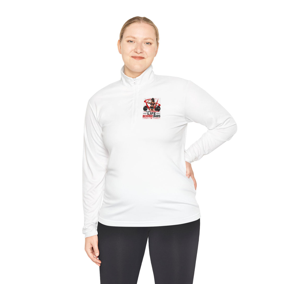 Quarter-Zip Pullover — Vintage Devil Motorcycles "Ride or Die" Chest Logo