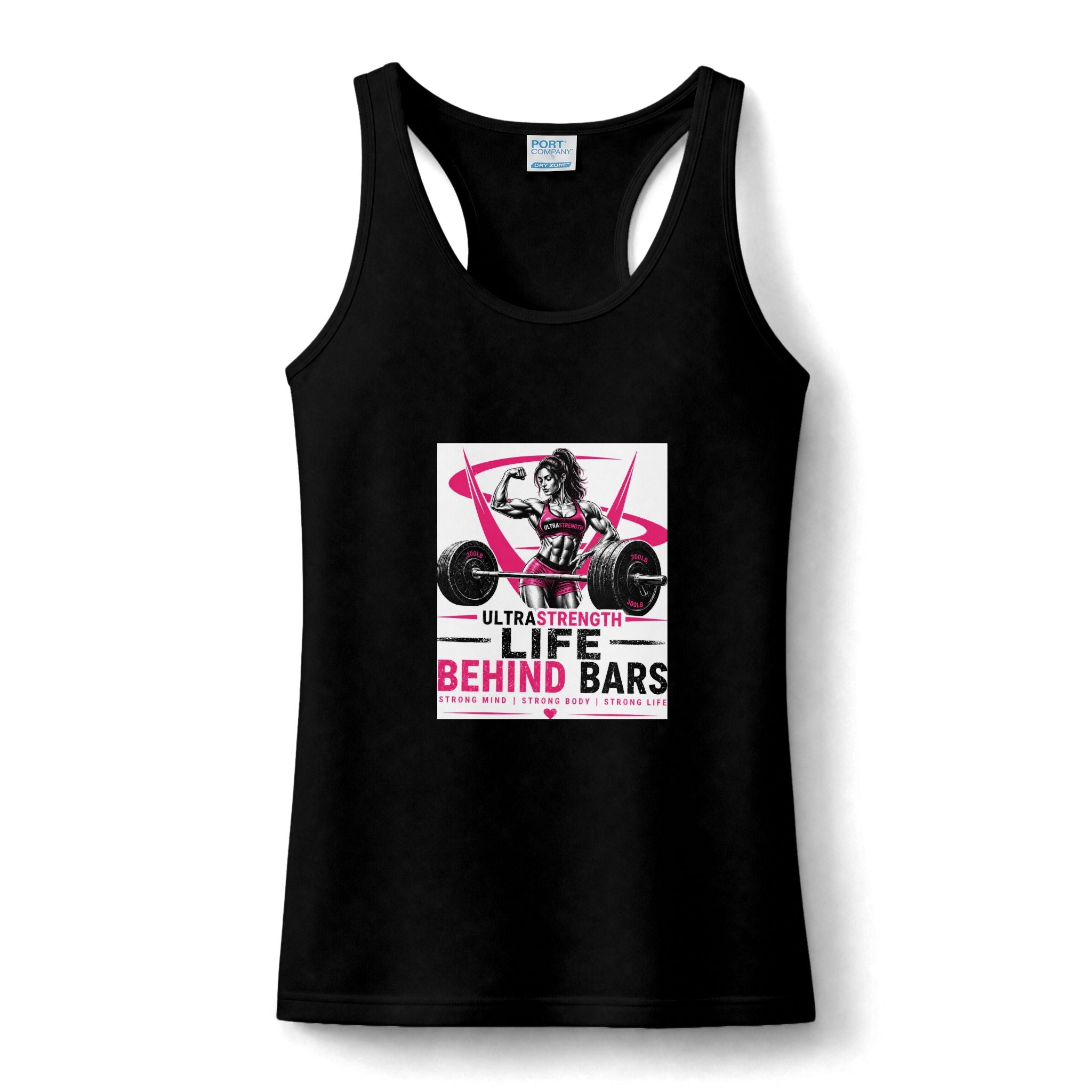 Women's Performance Tank — 'Life Behind Bars' Weightlifting Fitness Tank Top