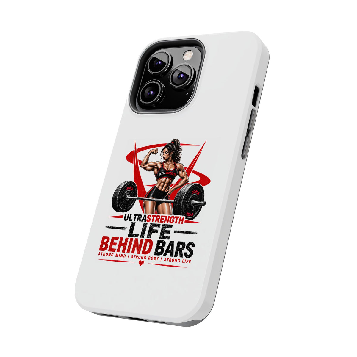 Phone Case — 'Life Behind Bars' Weightlifting Strength Gym Phone Cover