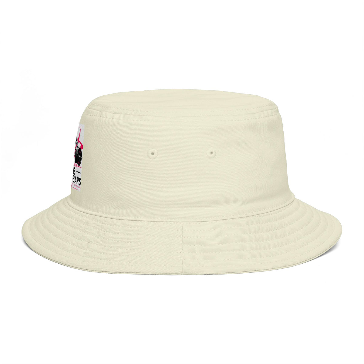 Bucket Hat — "Life Behind Bars" Weightlifting Retro Graphic