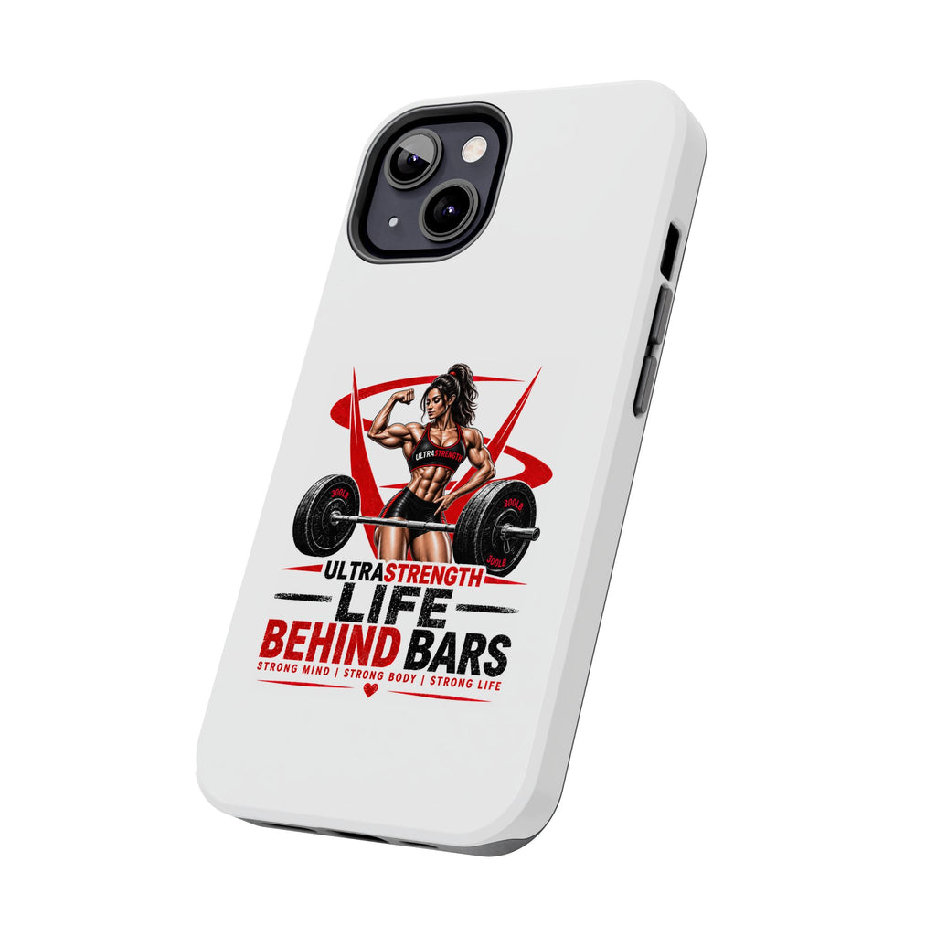 Phone Case — 'Life Behind Bars' Weightlifting Strength Gym Phone Cover
