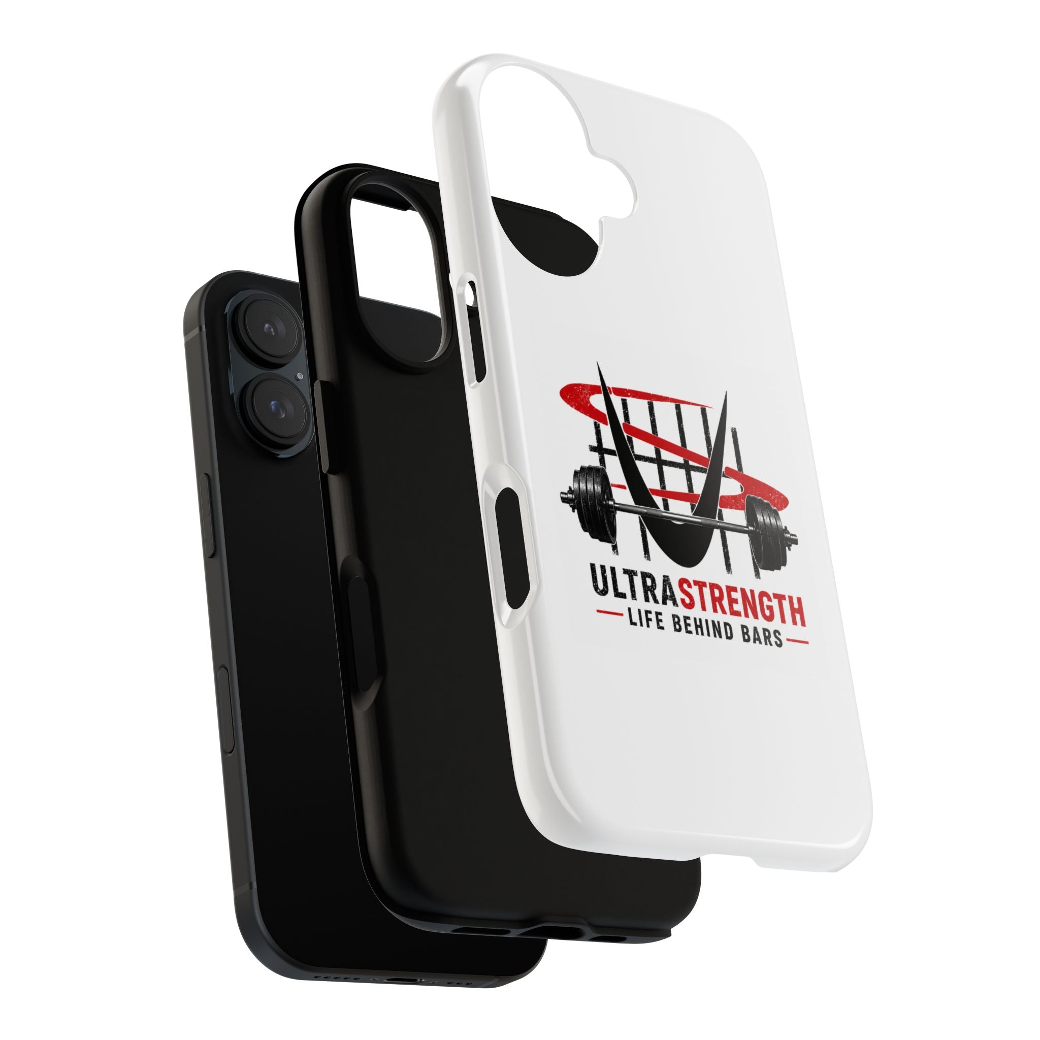 Phone Case — UltraStrength "Life Behind Bars" Weightlifting Design
