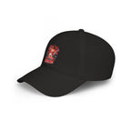 Low Profile Baseball Cap — 'Behind Bars' Biker Pin-Up Graphic Hat