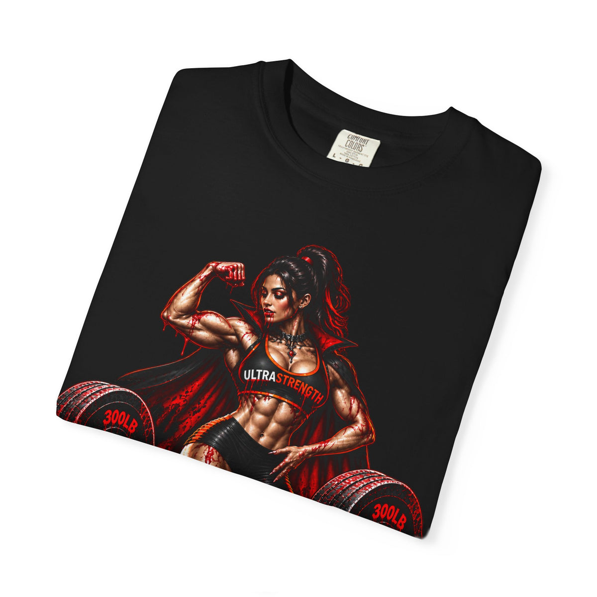 Weightlifting T-Shirt — "Life Behind Bars" Ultra Strength Gym Tee Halloween