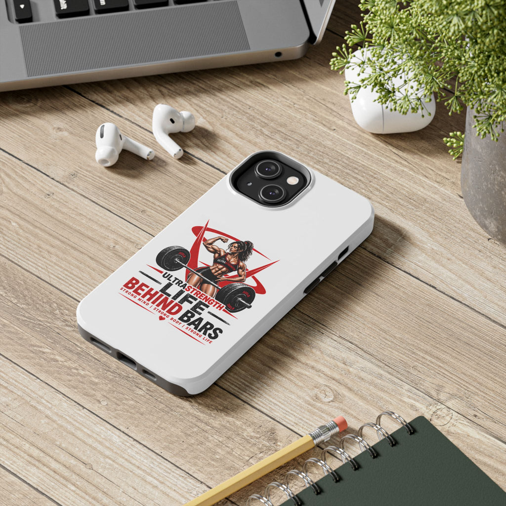 Phone Case — 'Life Behind Bars' Weightlifting Strength Gym Phone Cover