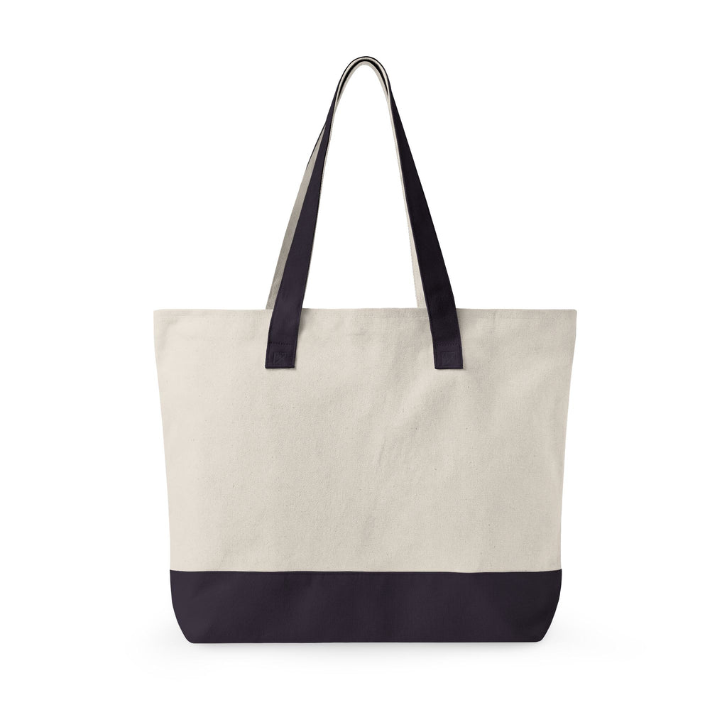 Patriotic Weightlifting Canvas Tote — "Life Behind Bars" Gym Beach Bag