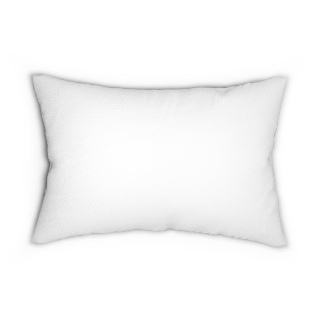 Fitness Barbell Lumbar Pillow — “Life Behind Bars” Strength Training Decor