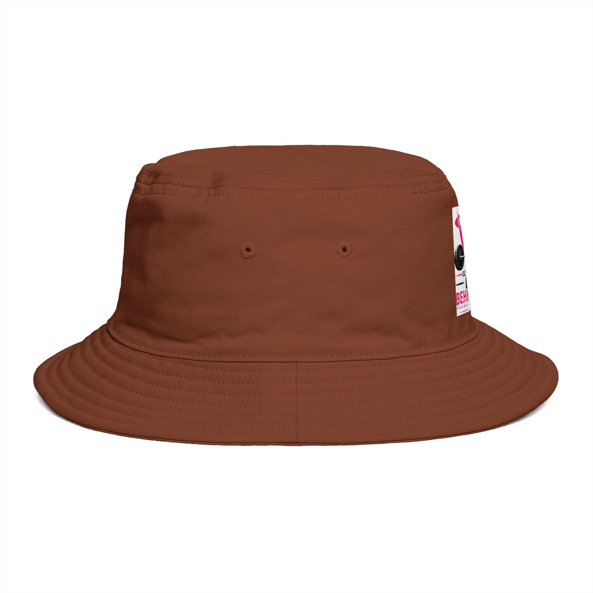 Bucket Hat — "Life Behind Bars" Weightlifting Retro Graphic