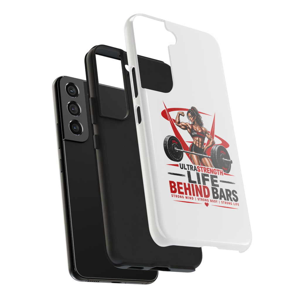Phone Case — 'Life Behind Bars' Weightlifting Strength Gym Phone Cover