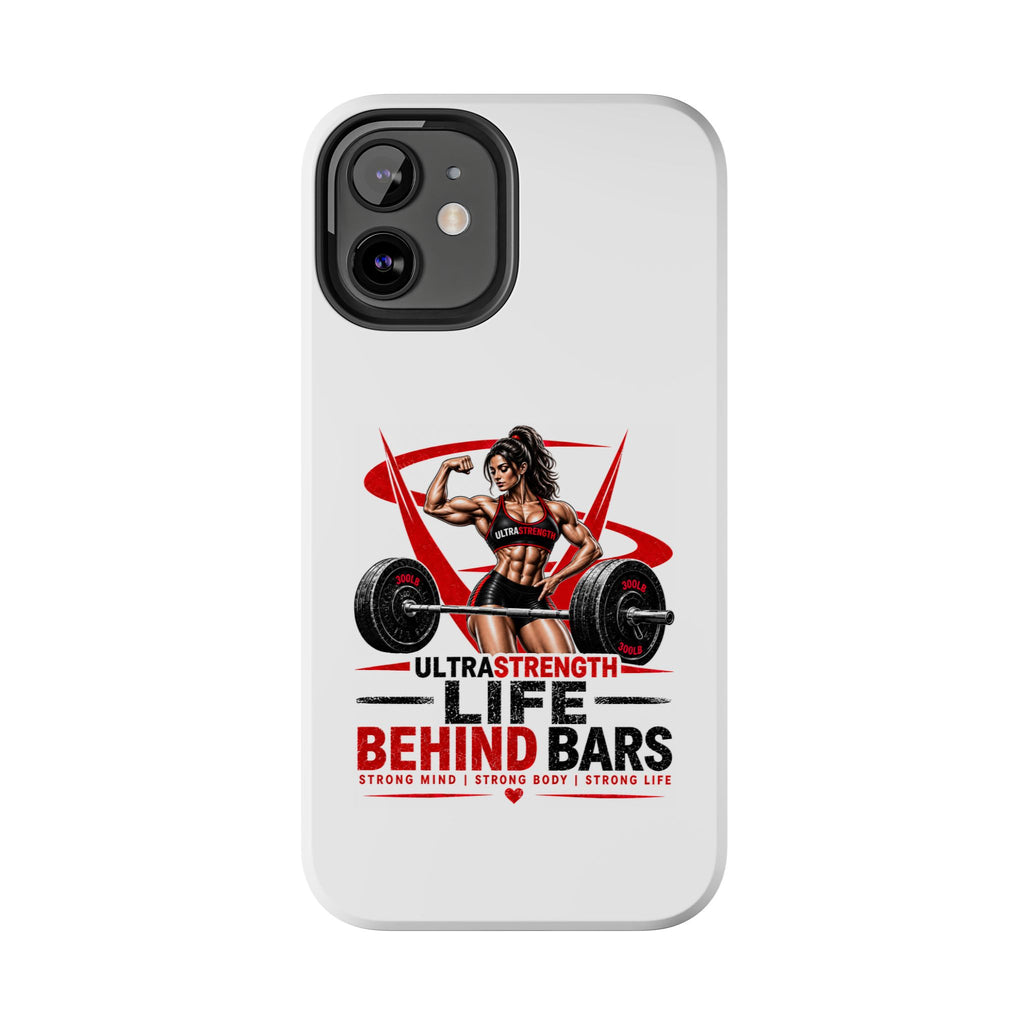 Phone Case — 'Life Behind Bars' Weightlifting Strength Gym Phone Cover