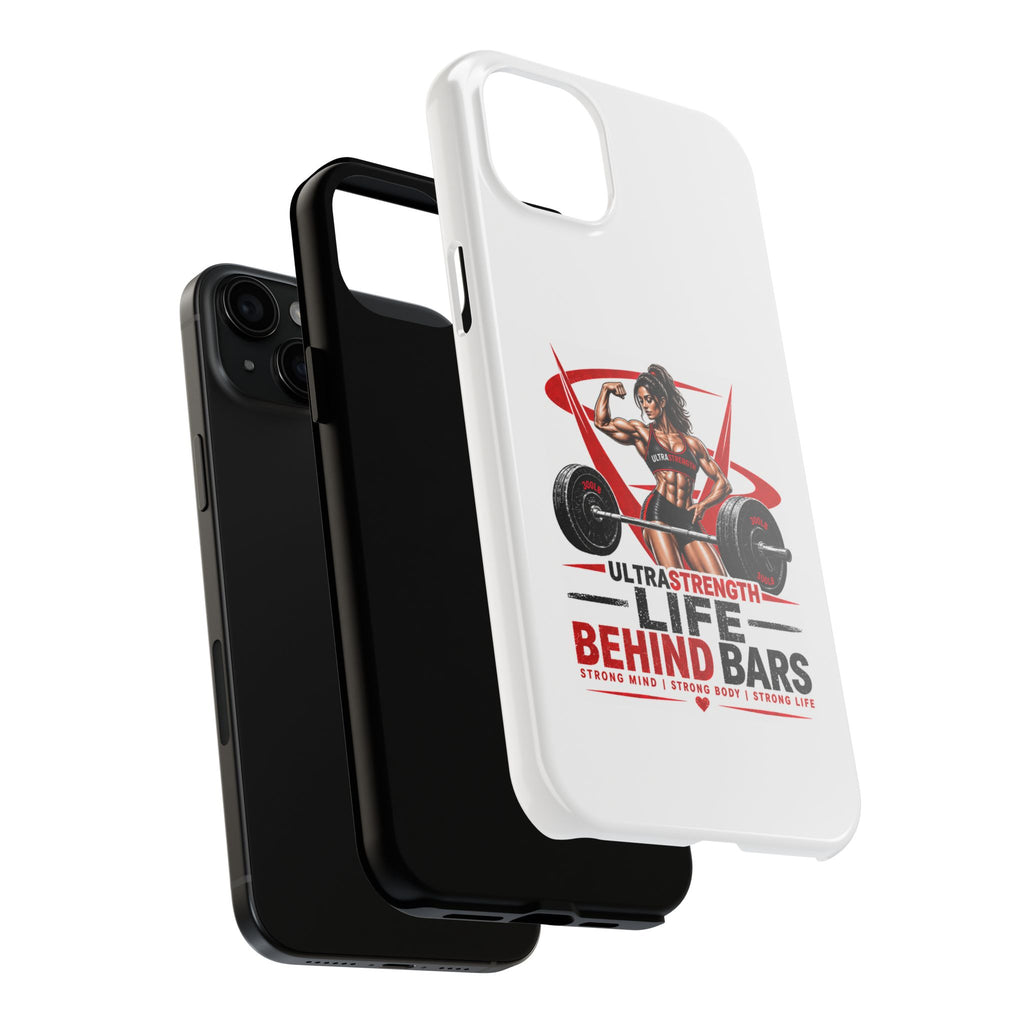 Phone Case — 'Life Behind Bars' Weightlifting Strength Gym Phone Cover