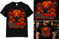 Strength Training T-Shirt — "Ultra Strength: Life Behind Bars" Gym Tee