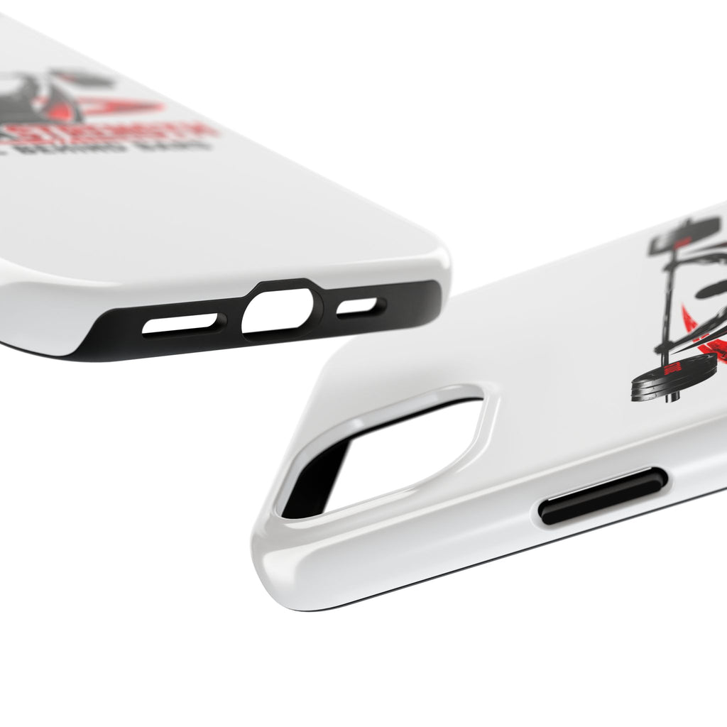 Ultra Strength 'Life Behind Bars' Tough Phone Case — Weightlifting Barbell Design