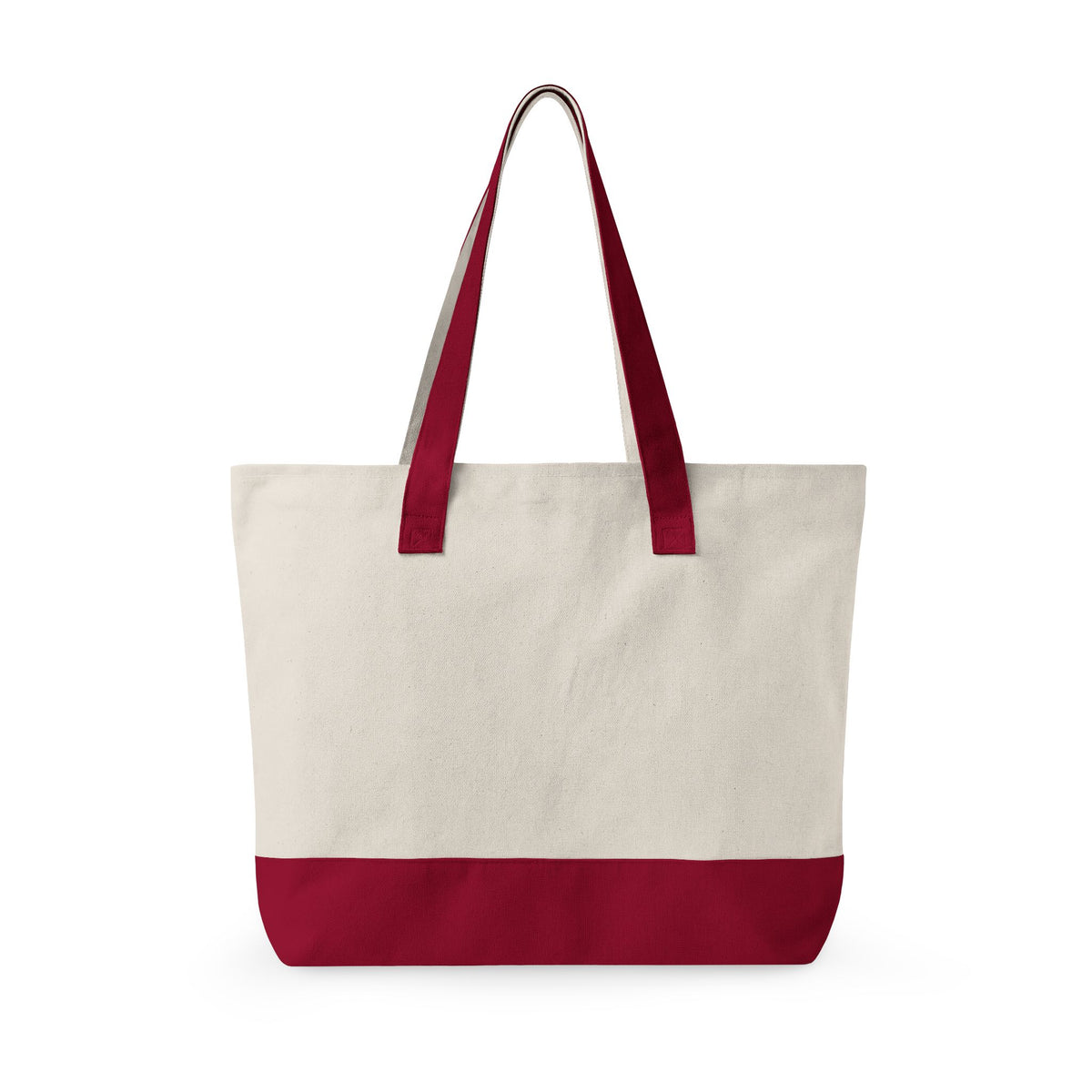 Patriotic Weightlifting Canvas Tote — "Life Behind Bars" Gym Beach Bag