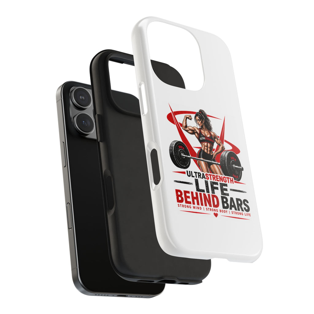 Phone Case — 'Life Behind Bars' Weightlifting Strength Gym Phone Cover